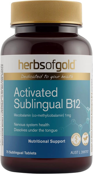 Herbs of Gold Activated Sublingual B12