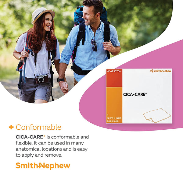 Cica-Care Self Adhesive Silicone Gel Sheet 12cm x 15cm
