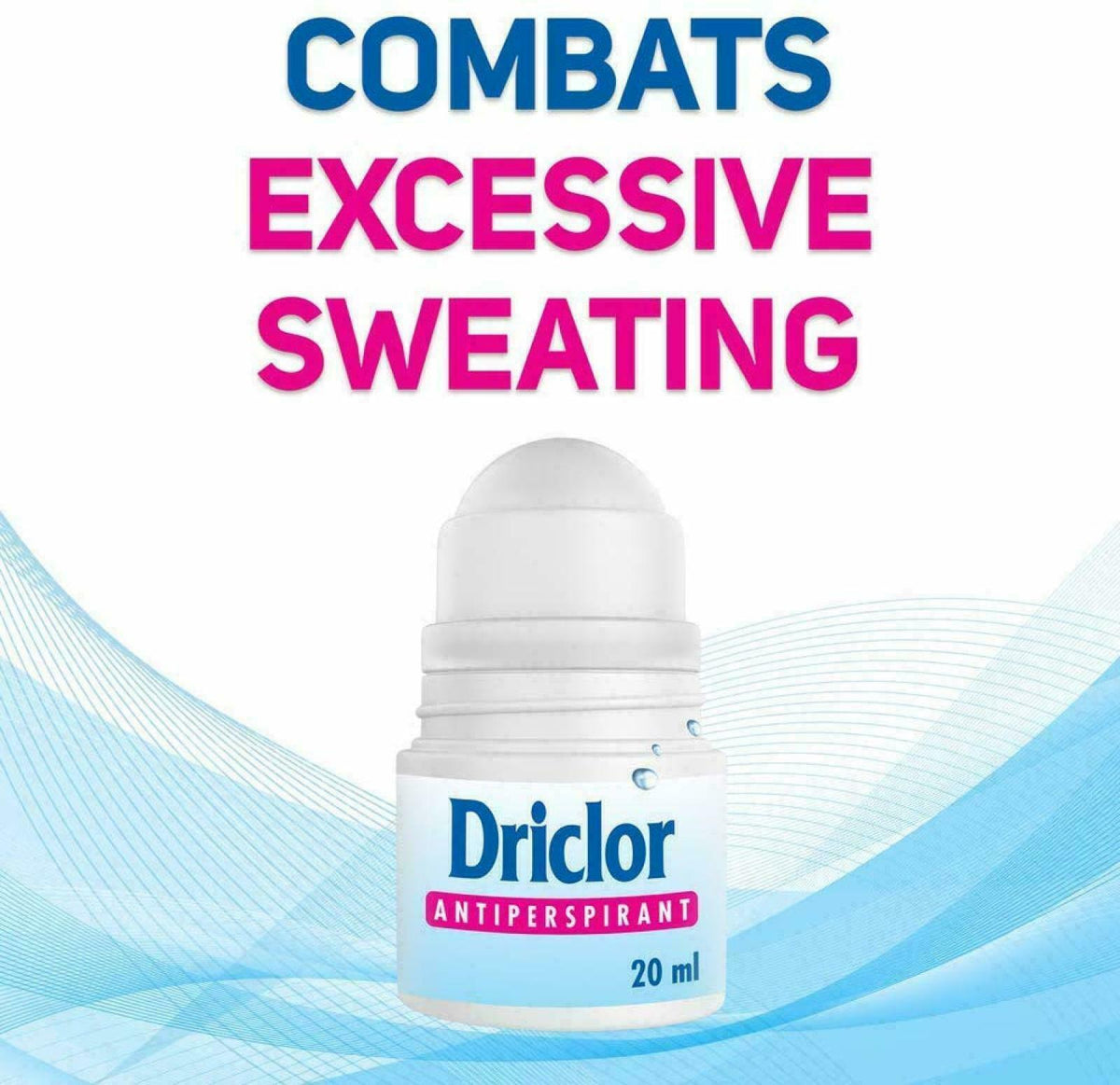 Driclor Antiperspirant Roll on 20ml Clinically Proven West Supply