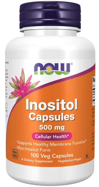Now Foods Inositol 500 mg 100 Veg Capsules