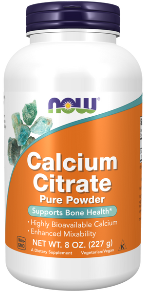 Now Foods Calcium Citrate Pure Powder 227g