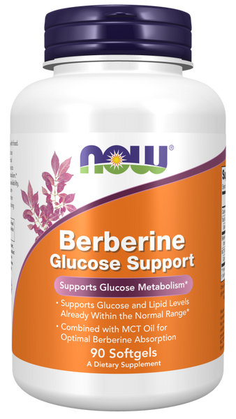 Now Foods Berberine Glucose Support 90 Softgels