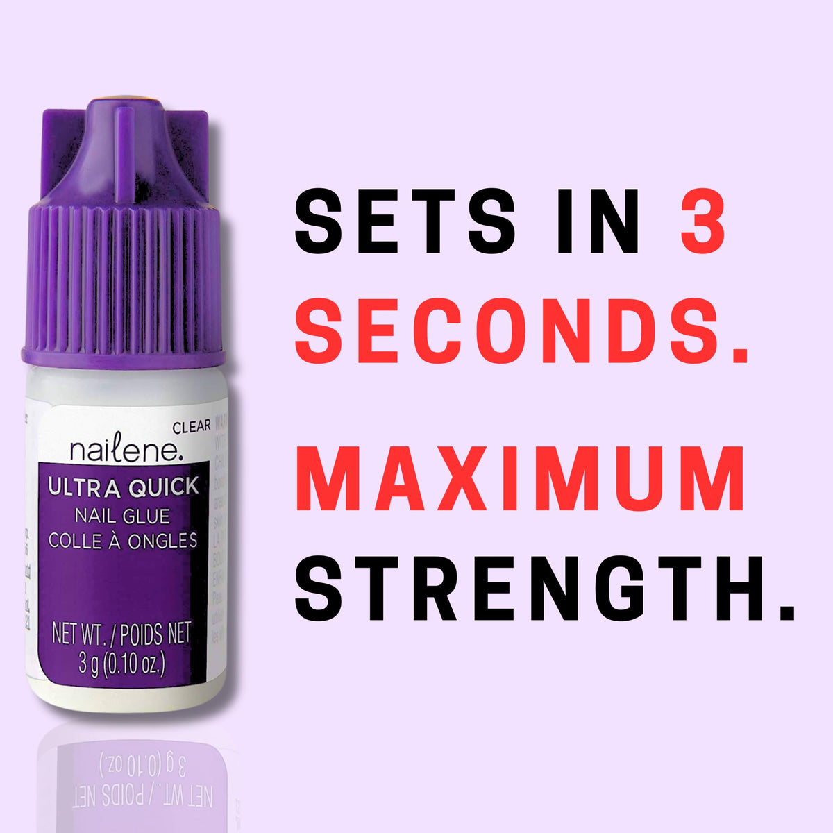Nailene Super Strong, Fast-Drying Nail Glue – West Supply