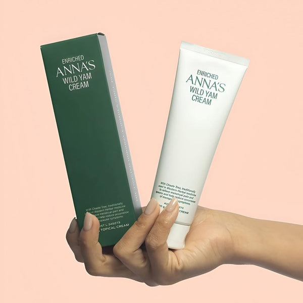 ANNA'S Wild Yam Cream 100g with Chaste Tree, Aloe Vera & Vitamin E
