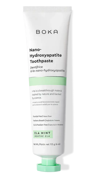 BOKA Ela Mint Nano-Hydroxyapatite Toothpaste 113g | Fluoride-Free Toothpaste