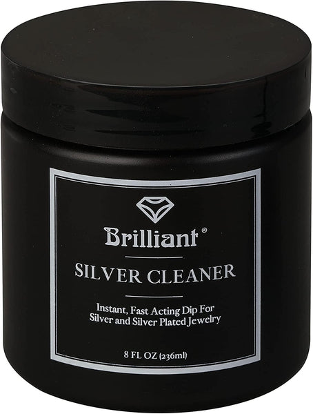 Brilliant Silver Jewellery Cleaner with Cleaning Basket 240ml