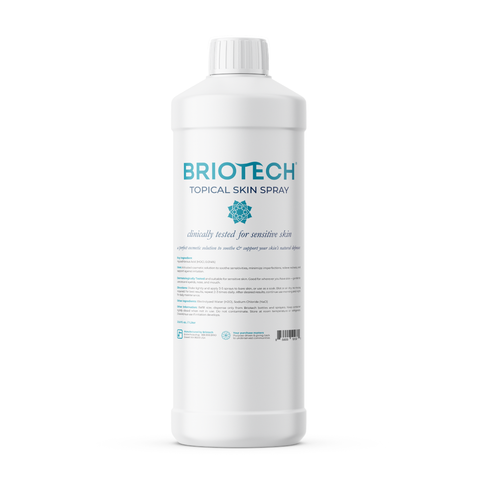 Briotech Topical Skin Spray Hypochlorous Acid Spray Refill Bottle 950ml/320z
