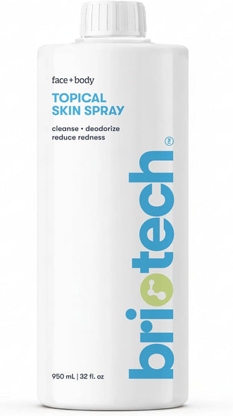 Briotech Topical Skin Spray Hypochlorous Acid Spray Refill Bottle 950ml/32oz