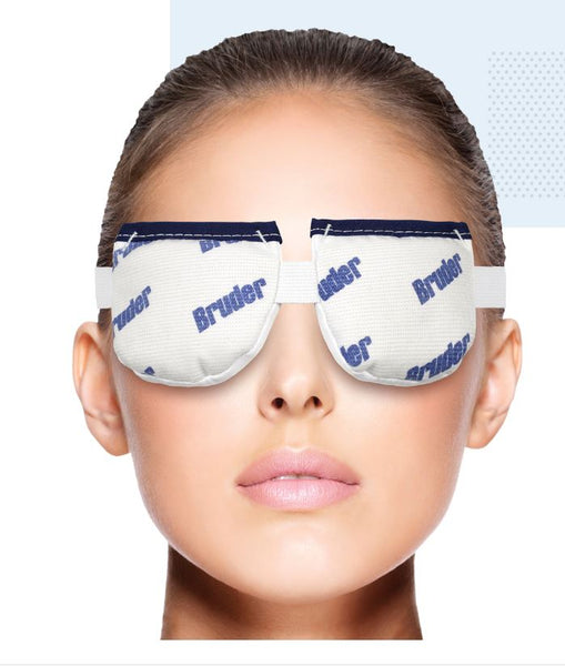 Bruder Moist Heat Eye Compress Masks | Microwave Activated | Fast Acting & Effective Relief for Dry Eye and Other Eye Irritation