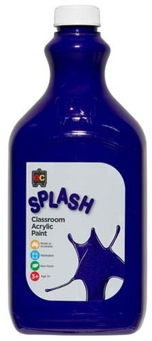 Splash Classroom Acrylic Paint Purple 2L