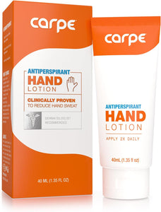 Carpe Antiperspirant Hand Lotion, 40 ml