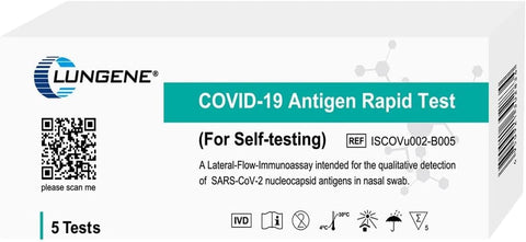 Clungene Covid-19 Antigen Rapid Test For Self-Testing 5 Tests