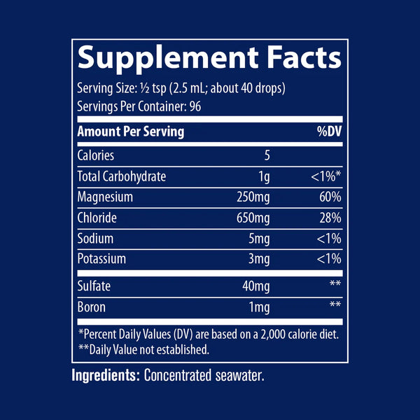ConcenTrace® Trace Mineral Drops 118mL / 237mL – Liquid Trace Mineral Supplement