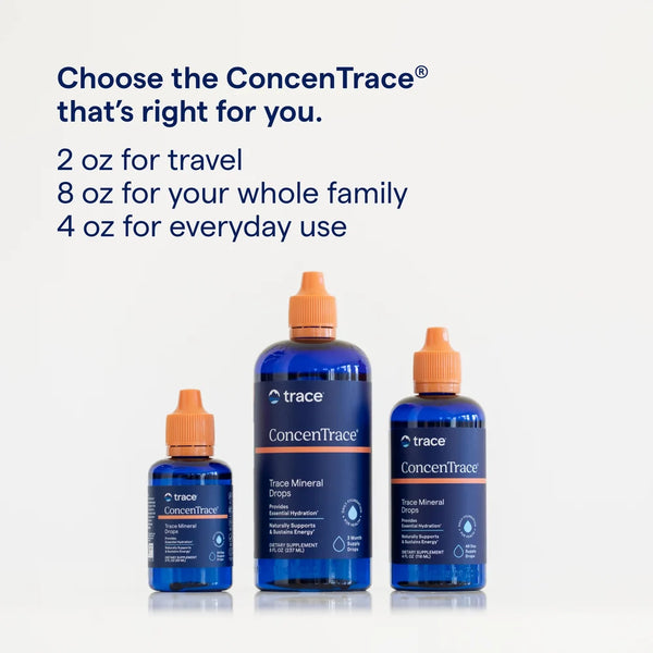 ConcenTrace® Trace Mineral Drops 118mL / 237mL – Liquid Trace Mineral Supplement