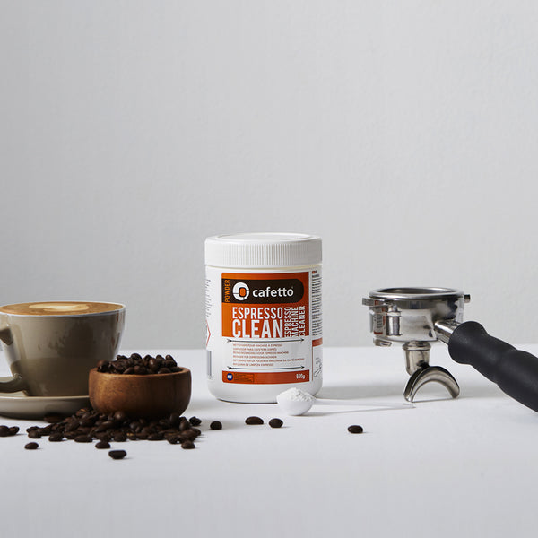 Cafetto Espresso Machine Cleaning Powder 500g | Removes Coffee Oils & Residue