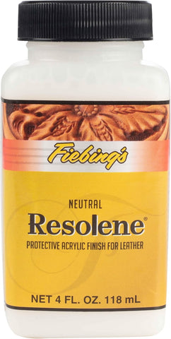 Fiebing's Neutral Resolene Protective Acrylic Finish for Leather 4oz, 118ml