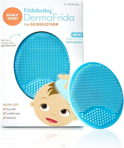 Frida Baby Skinsoother Head to Toe Bath Brush Clean Cradle Cap