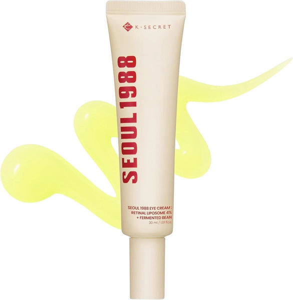 K-SECRET SEOUL 1988 Eye Cream 30ML : Retinal Liposome 4% + Fermented Bean 30ml