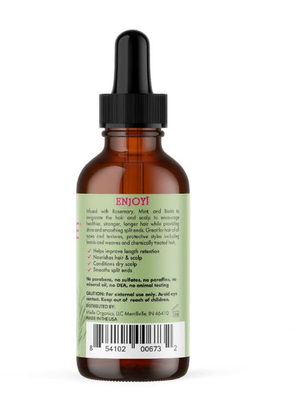 Rosemary Mint Scalp & Hair Strengthening Oil for Hair Growth