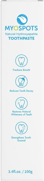 Myospots Natural toothpaste (with hydroxyapatite) Fluoride Free Natural Mint Flavour