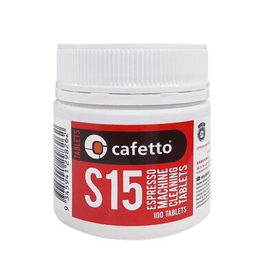 Cafetto S15 Espresso Machine Cleaning Tablets 8/100 Tablets | Coffee Machine Cleaner