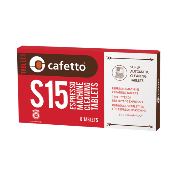 Cafetto S15 Espresso Machine Cleaning Tablets 8/100 Tablets | Coffee Machine Cleaner