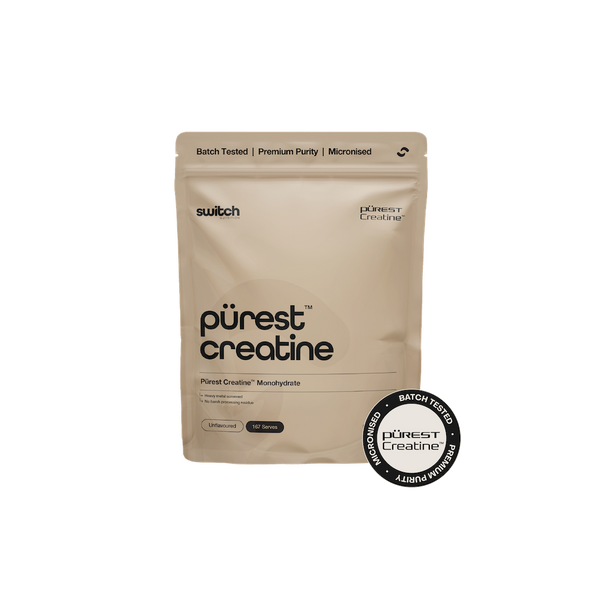 Switch Nutrition Purest Creatine Monohydrate 500g 167 Serves