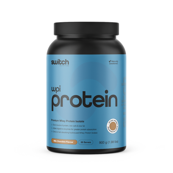Switch Nutrition WPI Whey Protein Isolate 900g 30 Serves