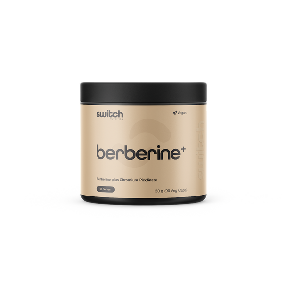 Switch Nutrition Berberine+ with Chromium 90 Capsules