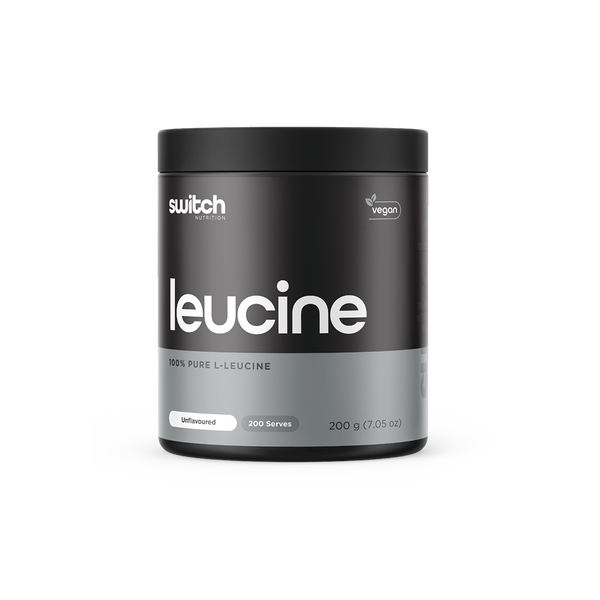Switch Nutrition L-Leucine Powder 200g 200 Serves Unflavoured