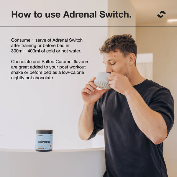 Switch Nutrition Adrenal Magnesium Powder - Chocolate Flavour
