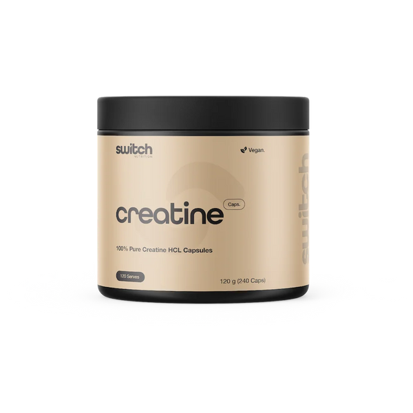 Switch Nutrition Creatine HCL 500mg Capsules