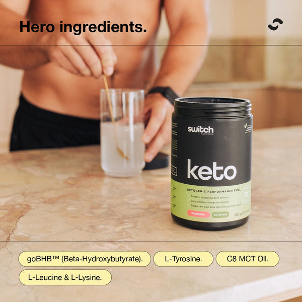 Switch Nutrition Keto Switch goBHB Ketones 150g Raspberry