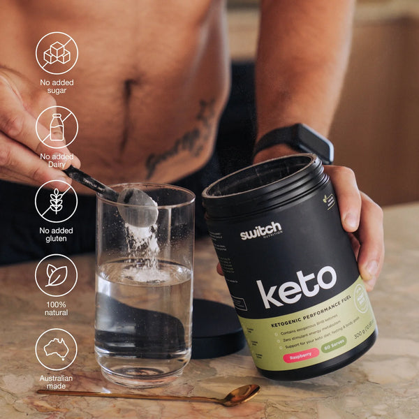 Switch Nutrition Keto Switch goBHB Ketones 150g Raspberry