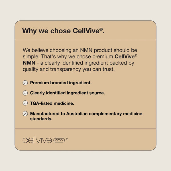 Switch Nutrition NMN CellVive 60 Capsules