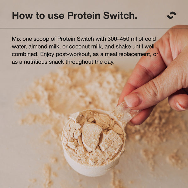 Switch Nutrition Plant Protein Vegan Sprouted 900g 30 Serves