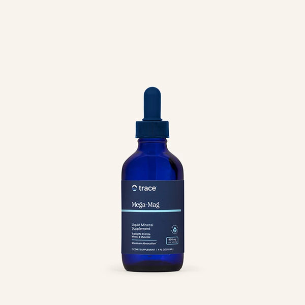 Trace Minerals Liquid Mega-Mag 400 mg – Magnesium Liquid Supplement 118ml