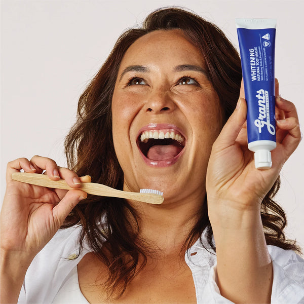 Grants of Australia Whitening Peppermint Natural Toothpaste – Fluoride Free 110g