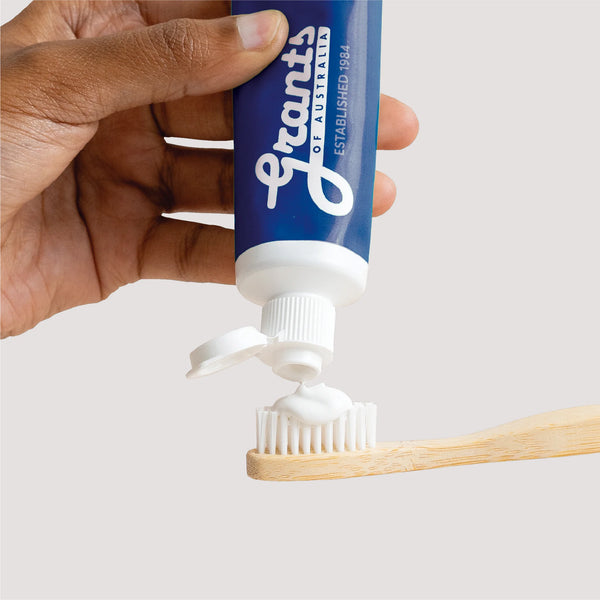 Grants of Australia Whitening Peppermint Natural Toothpaste – Fluoride Free 110g