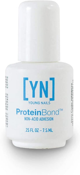Young Nails Protein Bond Nail Prep Fast Drying Anchor for Gel, Polish + Acrylic Keratin Bonder, 7.5ml