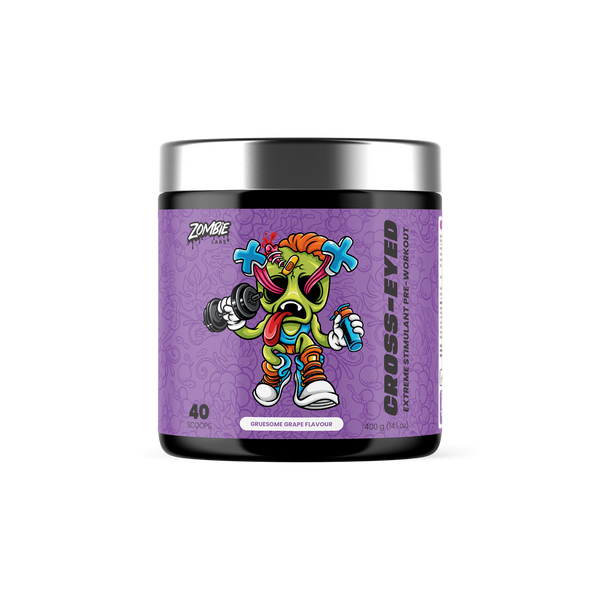 Zombie Labs Cross-Eyed High Stim Pre-Workout 400g 40 Scoops
