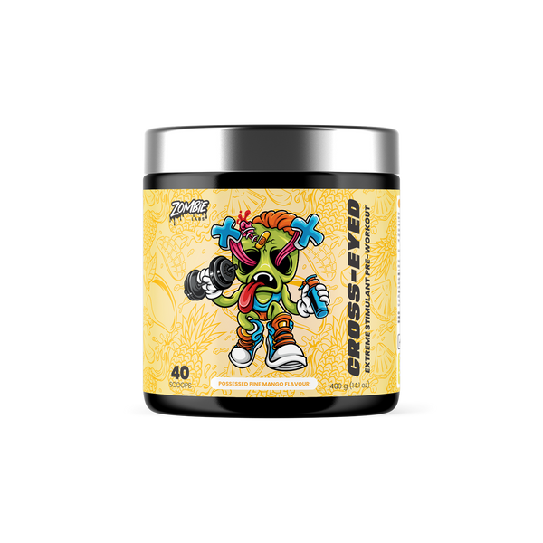 Zombie Labs Cross-Eyed High Stim Pre-Workout 400g 40 Scoops