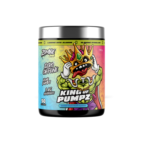 Zombie Labs King of Pumpz Non-Stim Pre-Workout 750g 50 Serves