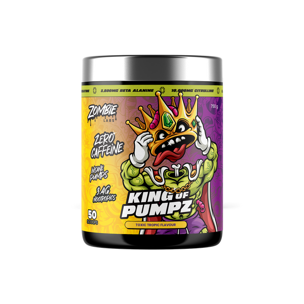 Zombie Labs King of Pumpz Non-Stim Pre-Workout 750g 50 Scoops