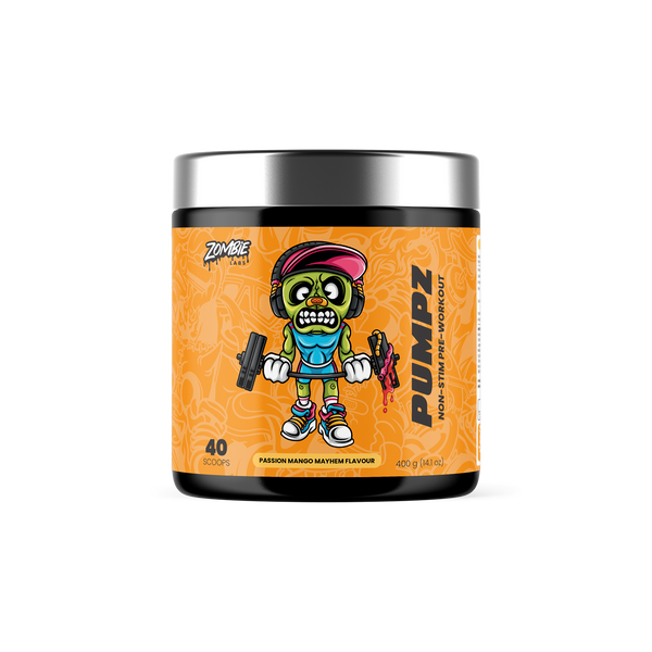 Zombie Labs Pumpz Non-Stim Pre-Workout 400g 40 Serves