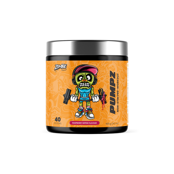 Zombie Labs Pumpz Non-Stim Pre-Workout 400g 40 Scoops