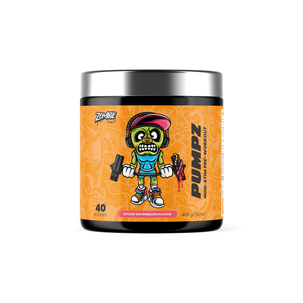 Zombie Labs Pumpz Non-Stim Pre-Workout 400g 40 Scoops