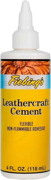 Fiebing's Leathercraft Cement Non Flammable Non-toxic 4oz