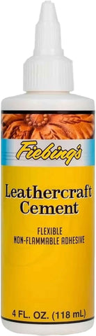 Fiebing's Leathercraft Cement Non Flammable Non-toxic 4oz