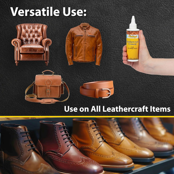 Fiebing's Leathercraft Cement Non Flammable Non-toxic 4oz